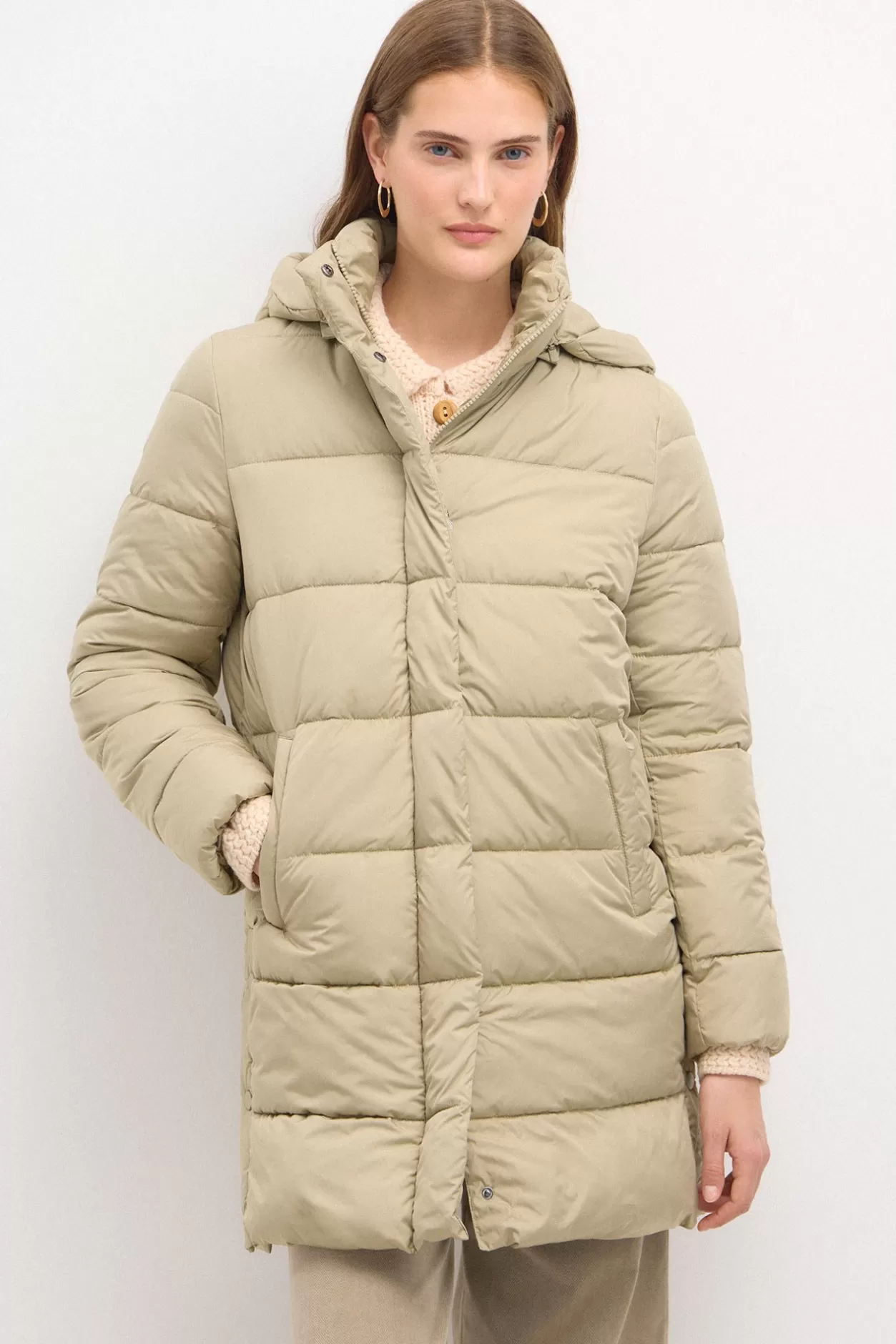 Mujer Hoss Intropia Dakota. Anorak oversize largo