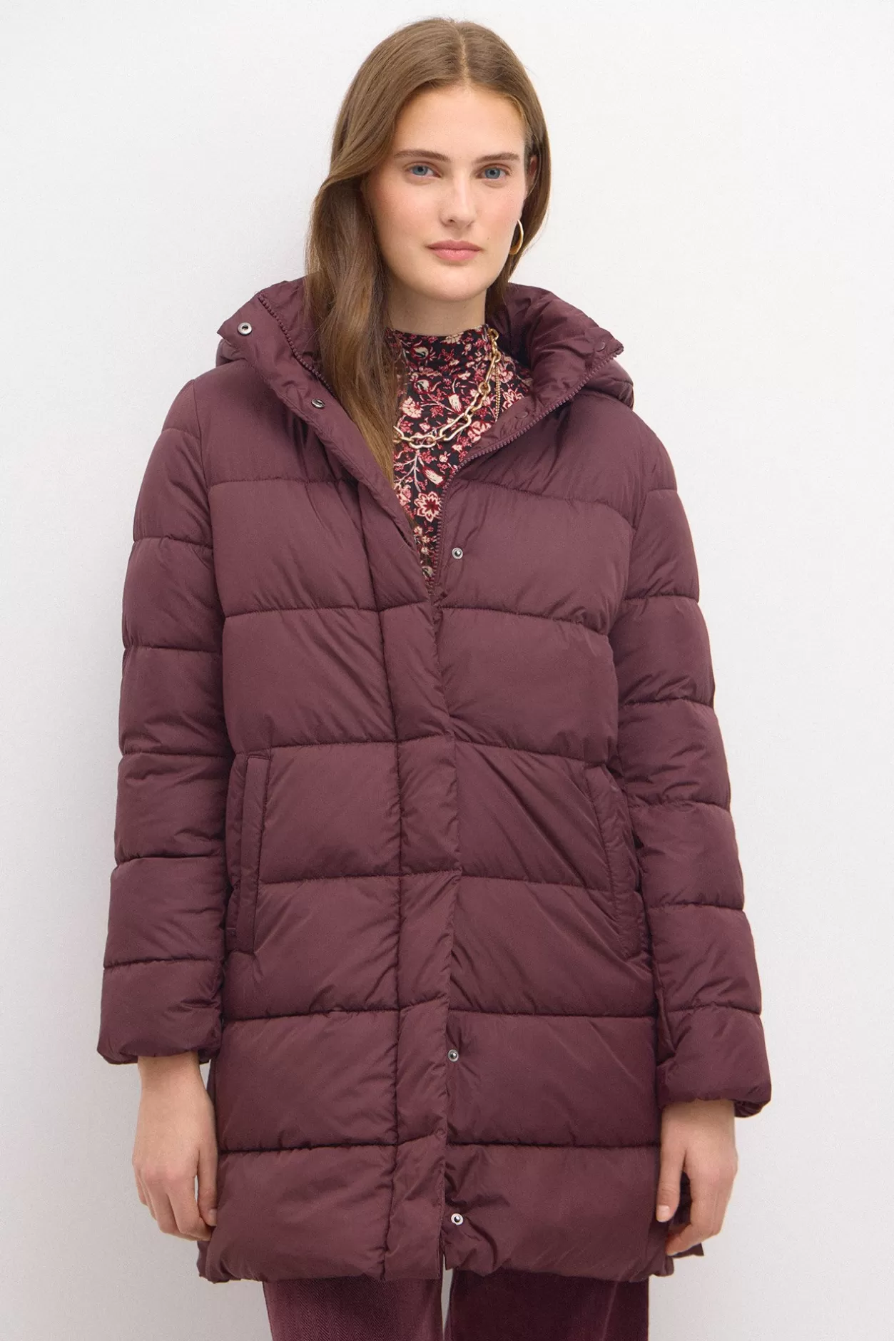 Mujer Hoss Intropia Dakota. Anorak oversize largo