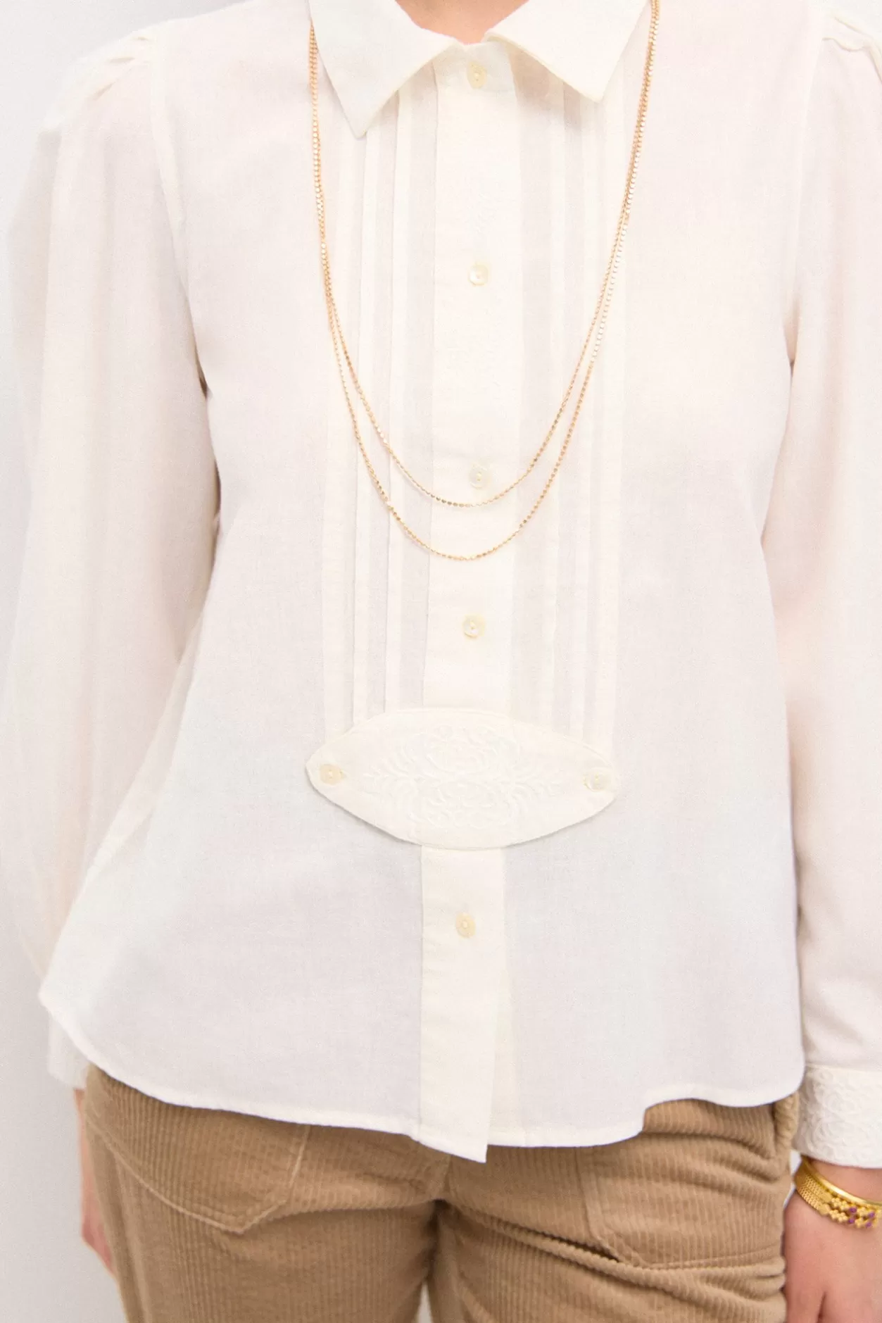 Mujer Hoss Intropia Florencia. Blusa vintage.