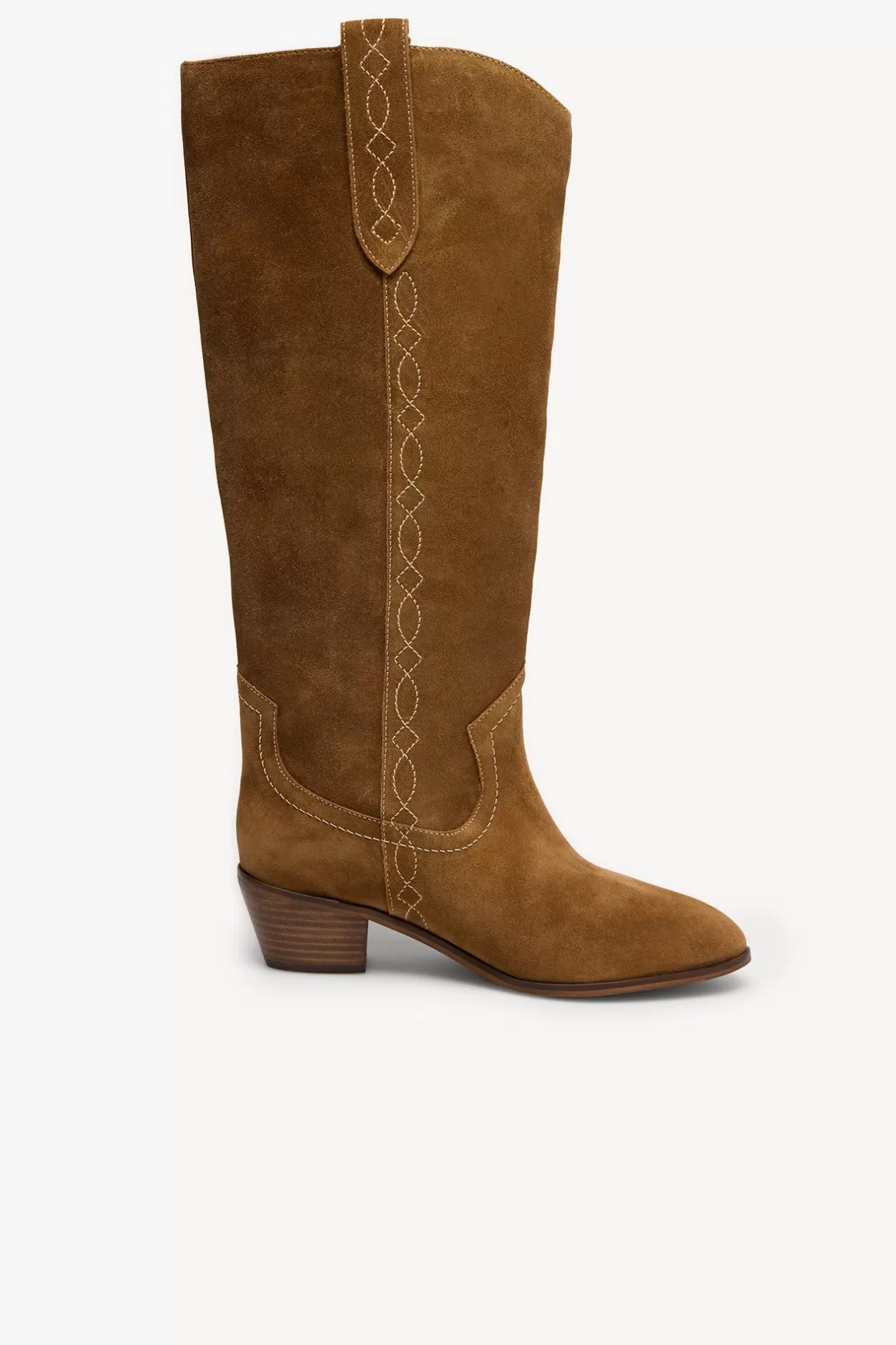 Mujer Hoss Intropia Maialen. Botas de serraje cowboy