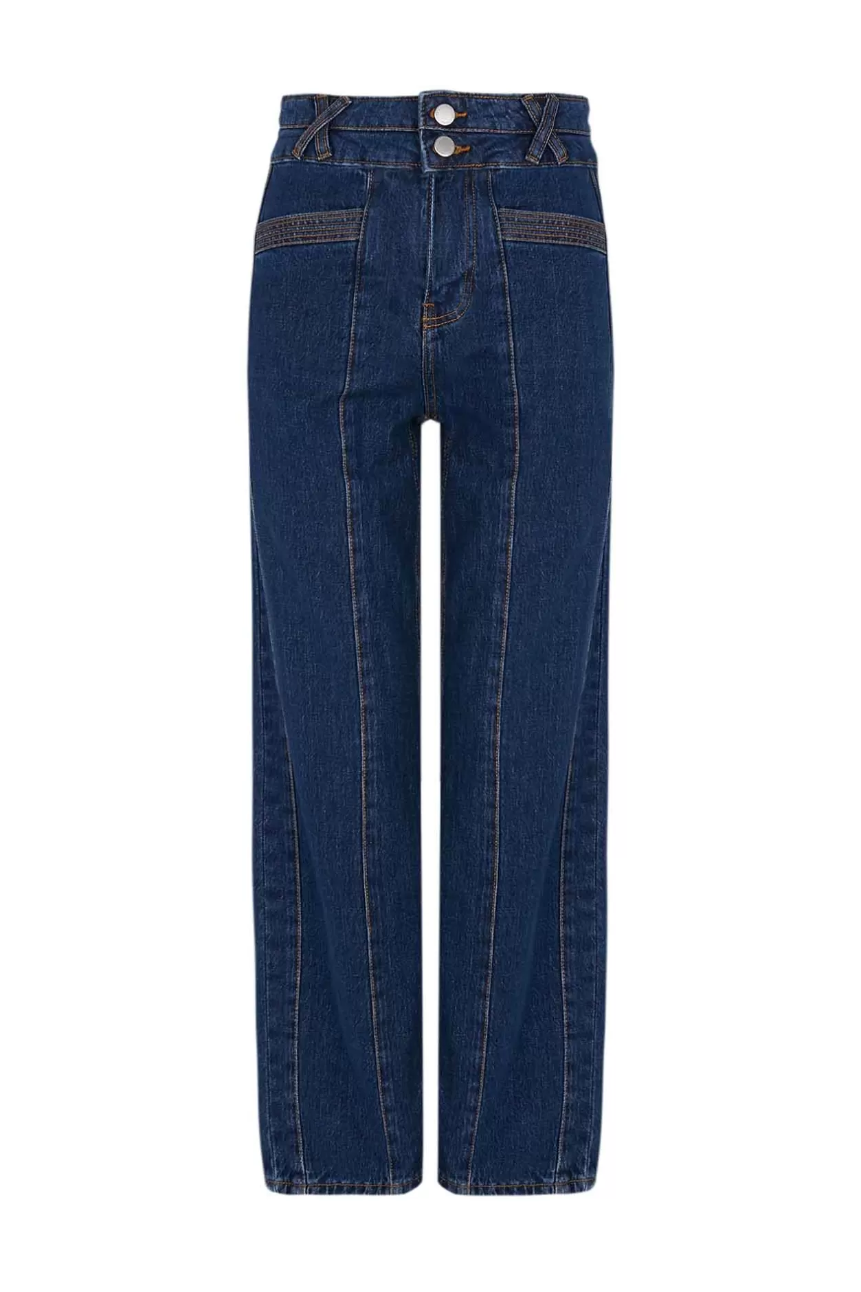 Mujer Hoss Intropia Oba. Jeans entallados con cortes