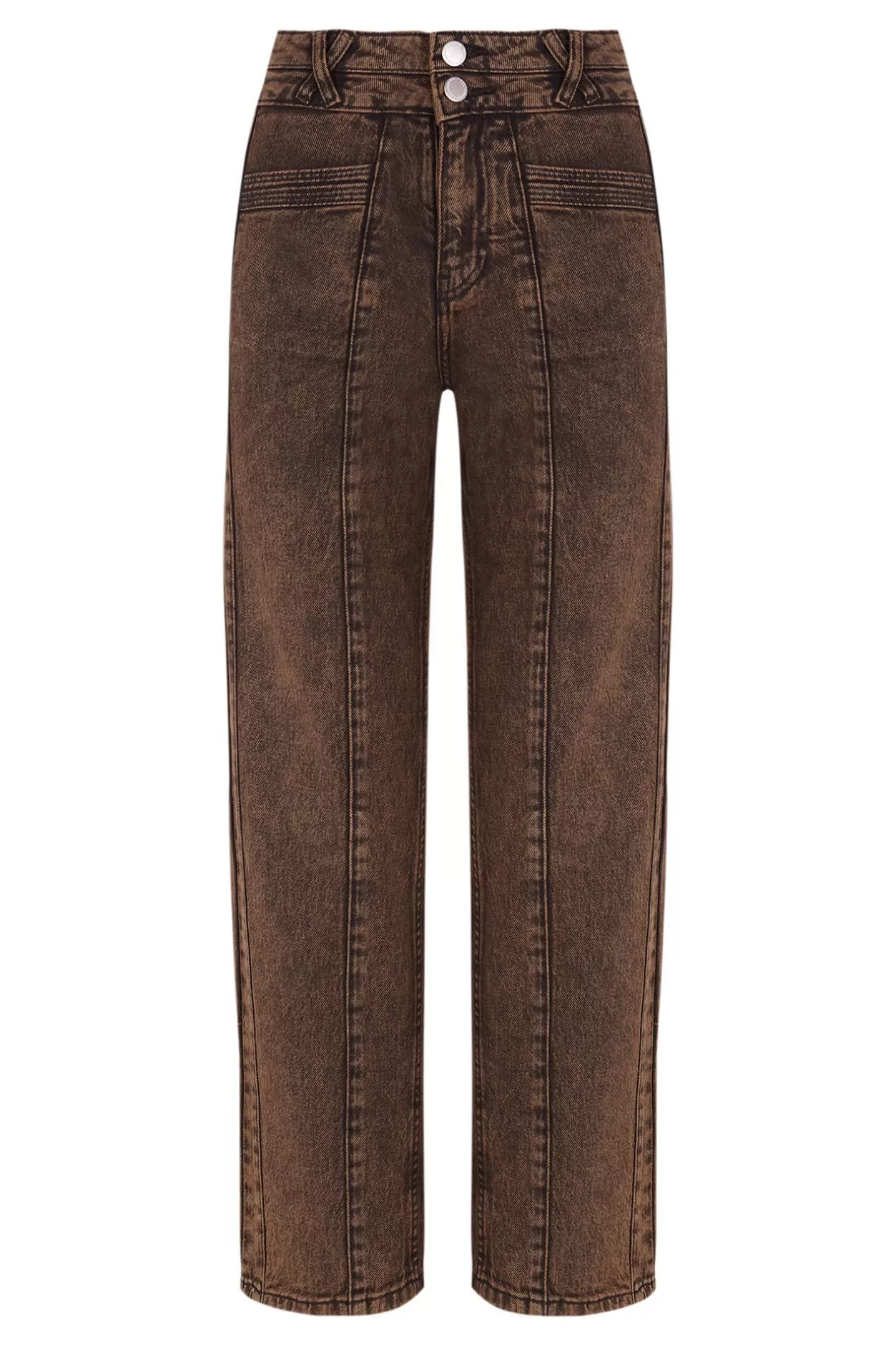 Mujer Hoss Intropia Odele. Jeans entallados con cortes