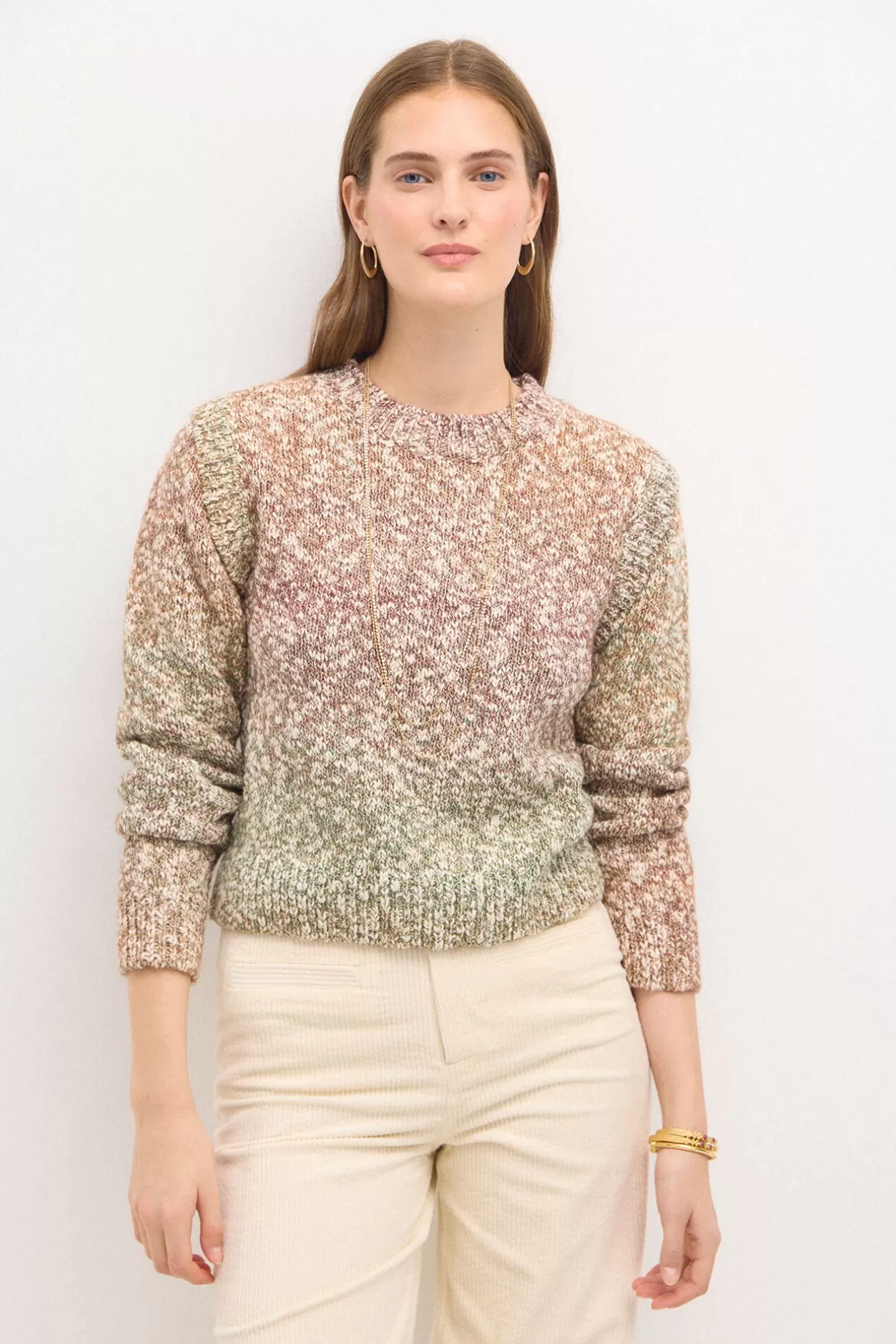 Mujer Hoss Intropia Triana. Jersey space dye